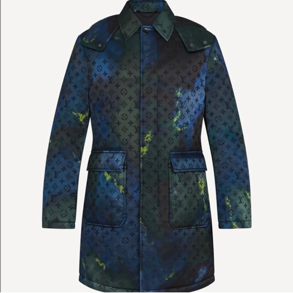 Louis Vuitton Black and Blue Monogram Jacket - Picture 10 of 10